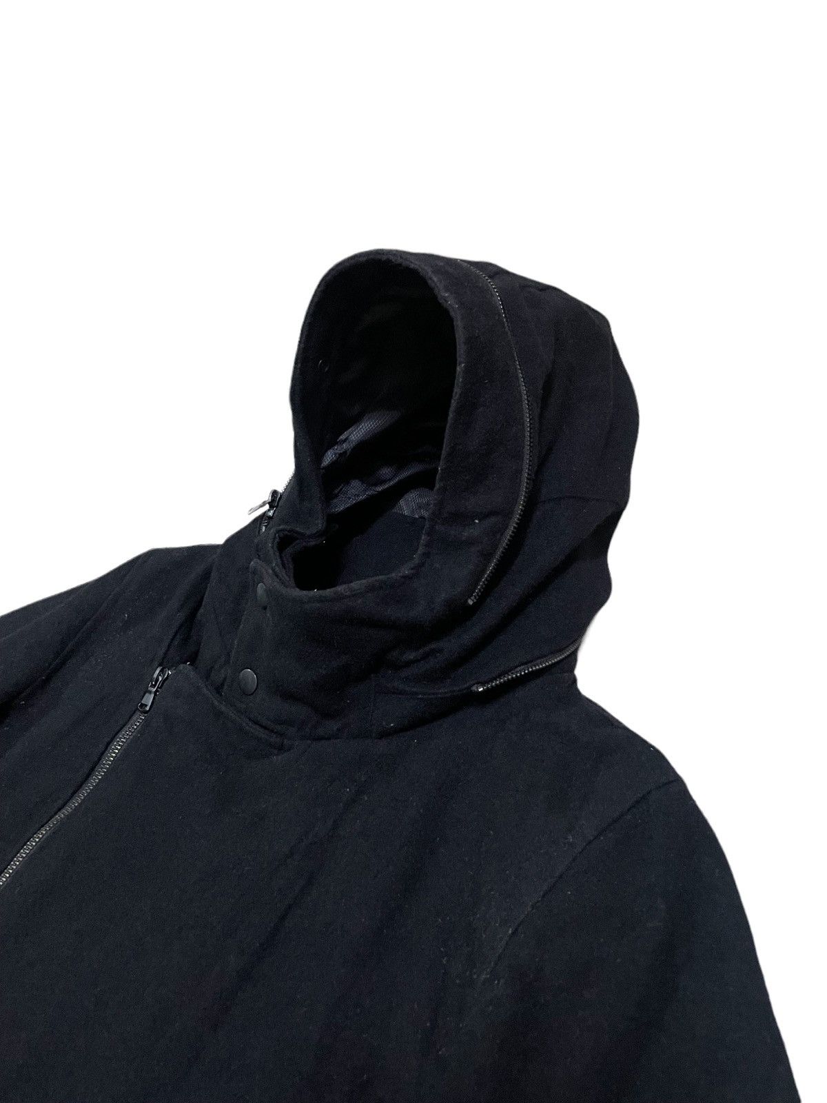 Japanese Brand Japanese Brand Wool Scuba Hoodie Jacket Size S / US 4 / IT 40 - 3 Thumbnail