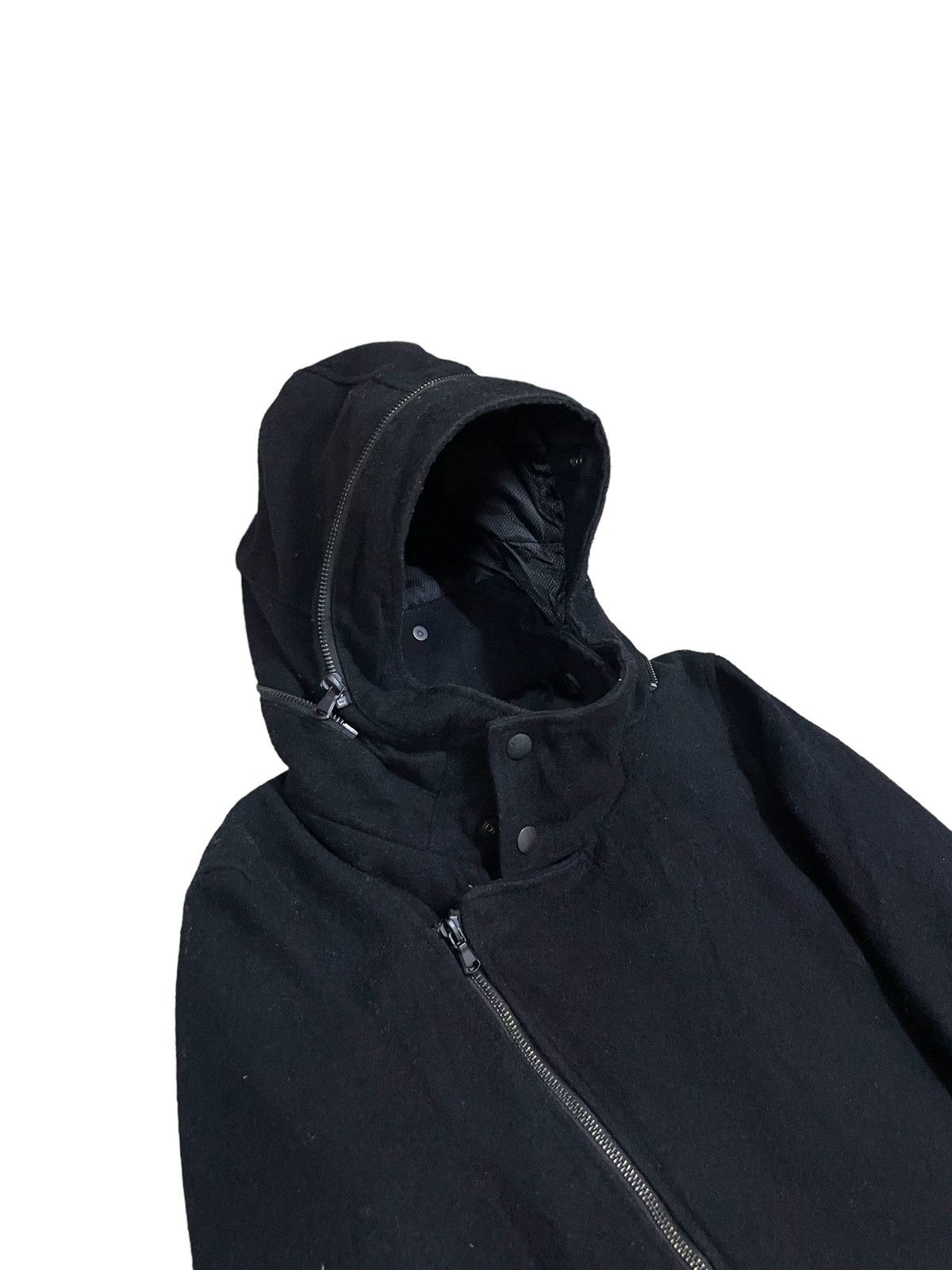 Japanese Brand Japanese Brand Wool Scuba Hoodie Jacket Size S / US 4 / IT 40 - 7 Thumbnail
