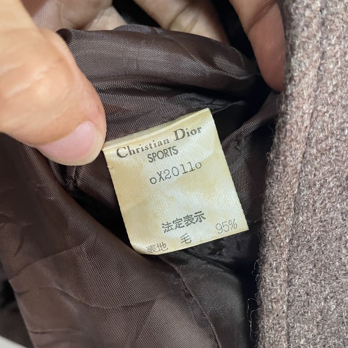 Christian Dior Monsieur × Vintage 💥 Christian Dior Button Linen Blazer Coat Jacket Size US M / EU 48-50 / 2 - 8 Thumbnail