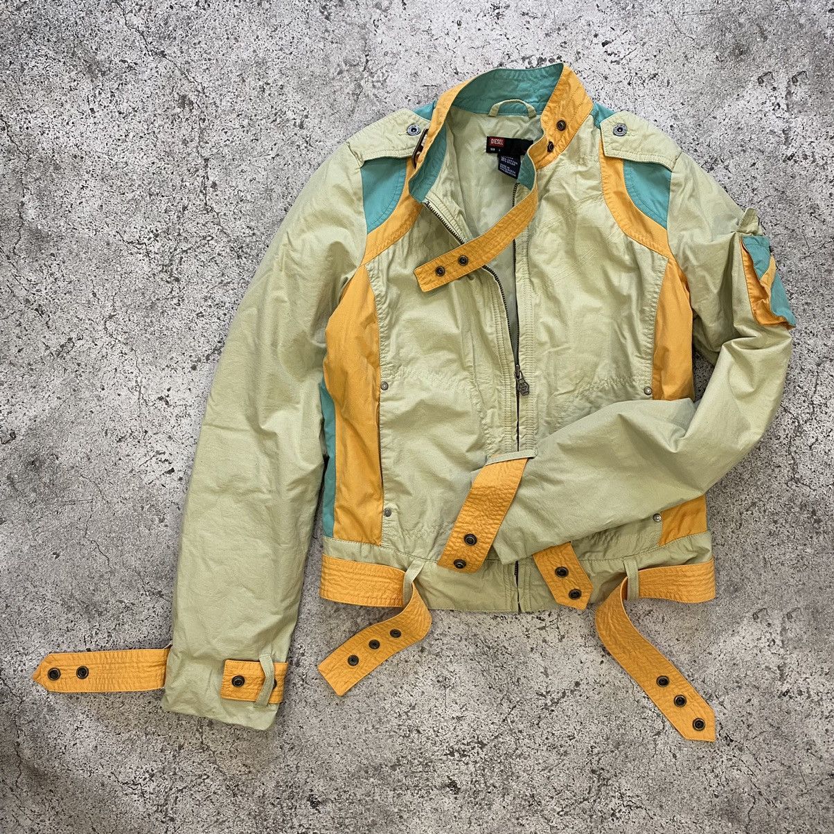 Diesel × Streetwear × Vintage Vintage DIESEL Y2K Rave Jacket | Grailed