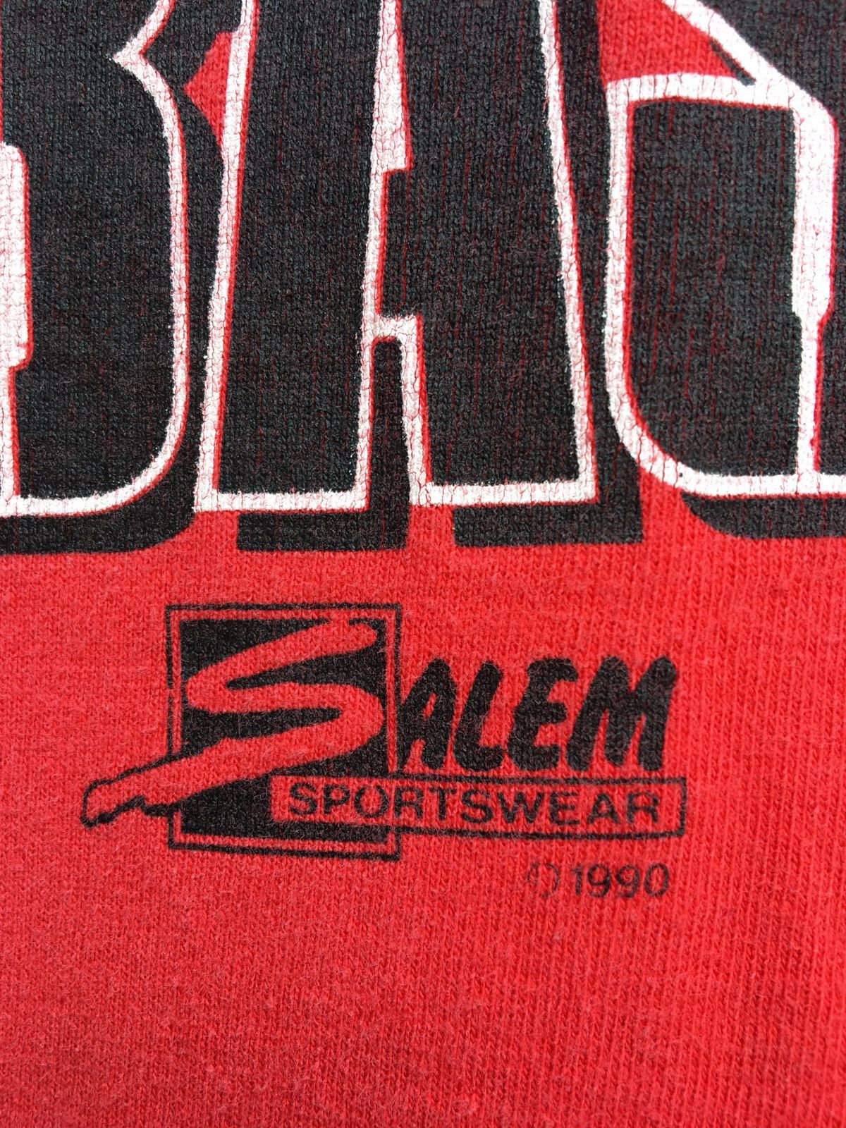 NBA Vtg 90 Chicago Bulls Basketball NBA Tee Tops Tshirt Size US L / EU 52-54 / 3 - 7 Thumbnail