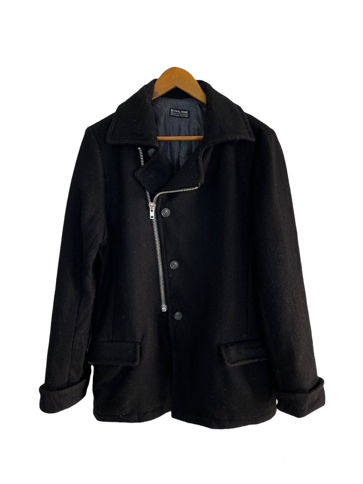 Final Home Vintage FINAL HOME ASYMMETRIC ZIPPER BUTTON DESIGN Size US M / EU 48-50 / 2 - 2 Thumbnail