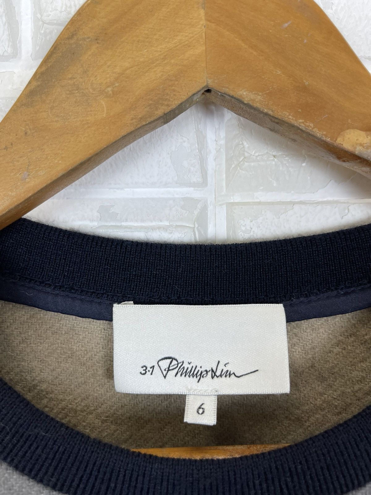 3.1 Phillip Lim 90’s Phillip Lim Crop Sweater Hybrid Cotton Leather Size US M / EU 48-50 / 2 - 3 Thumbnail