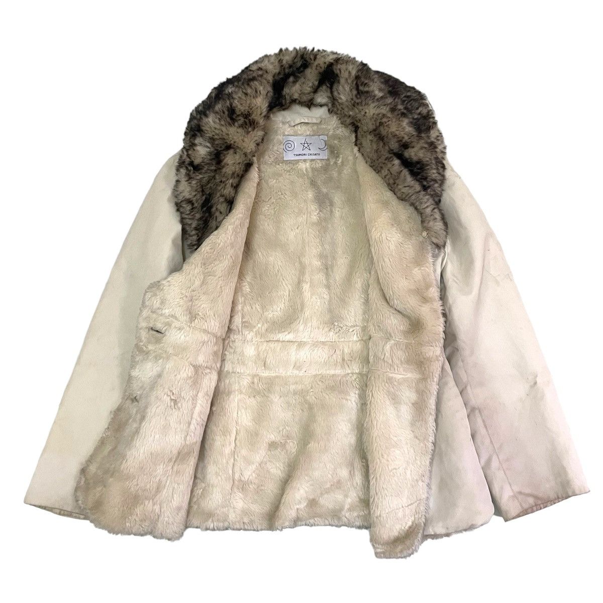 Issey Miyake × Tsumori Chisato 💥 TSUMORI CHISATO ISSEY MIYAKE FUR FAUX JACKET Size M / US 6-8 / IT 42-44 - 2 Thumbnail