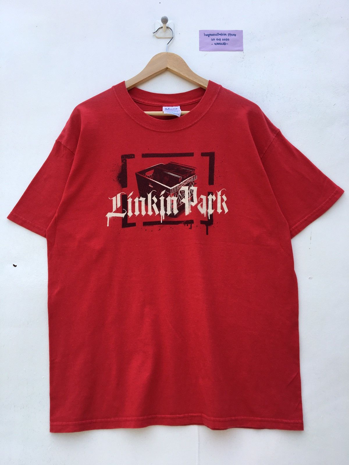 Band Tees Vtg LINKIN PARK 2004 Chester Bennington Concert Tour Tee Size US L / EU 52-54 / 3 - 2 Thumbnail