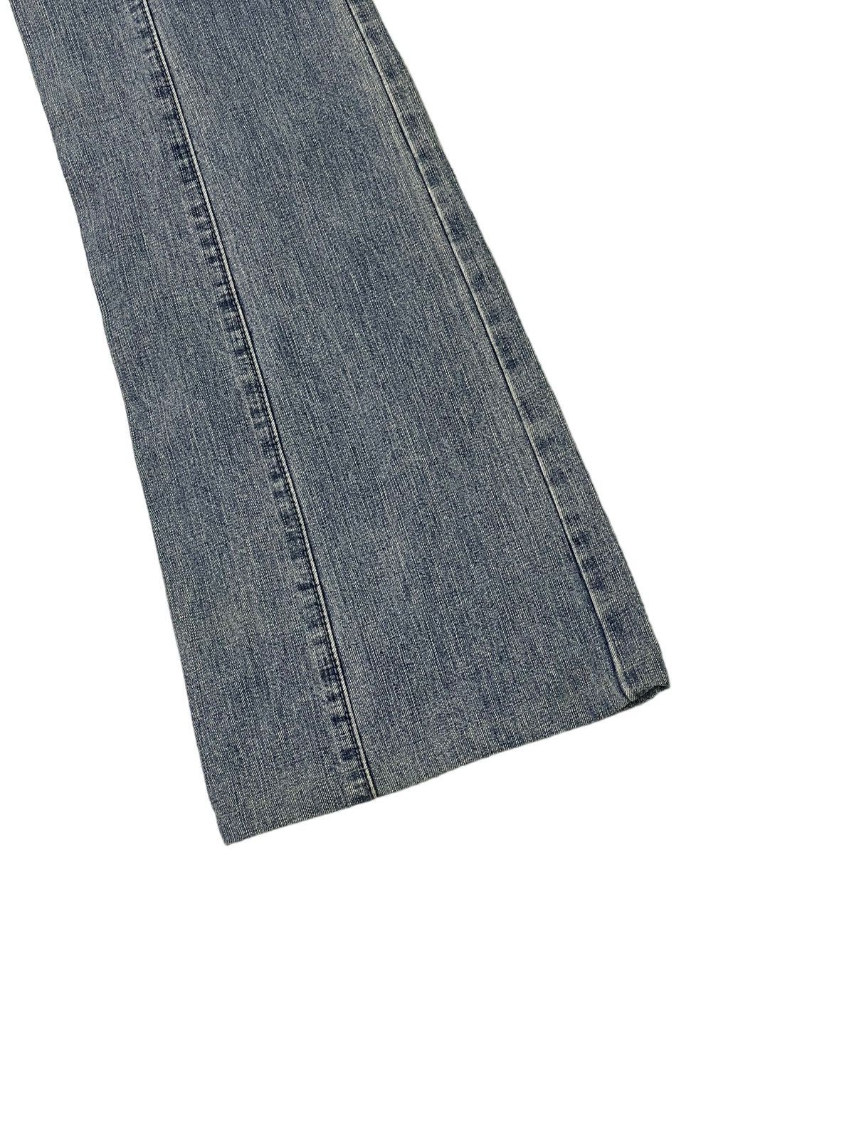 Japanese Brand Flare Jeans London Denim Distress Denim Slim Boot Cut 1🟦8 Size US 29 - 15 Thumbnail