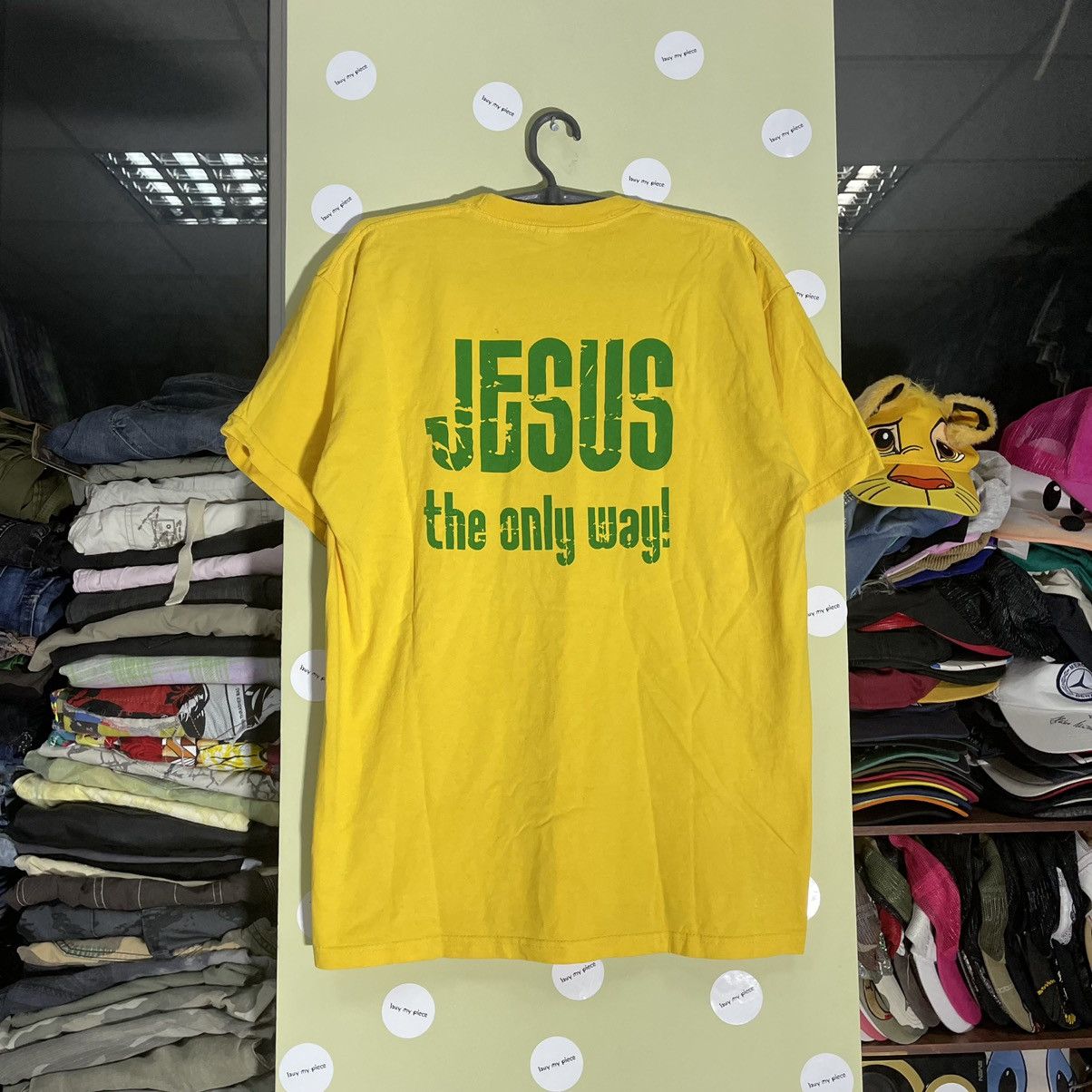 Vintage Vintage Y2K Adult “ Jesus This Way Only “ Humor Tee Size US L / EU 52-54 / 3 - 1 Thumbnail