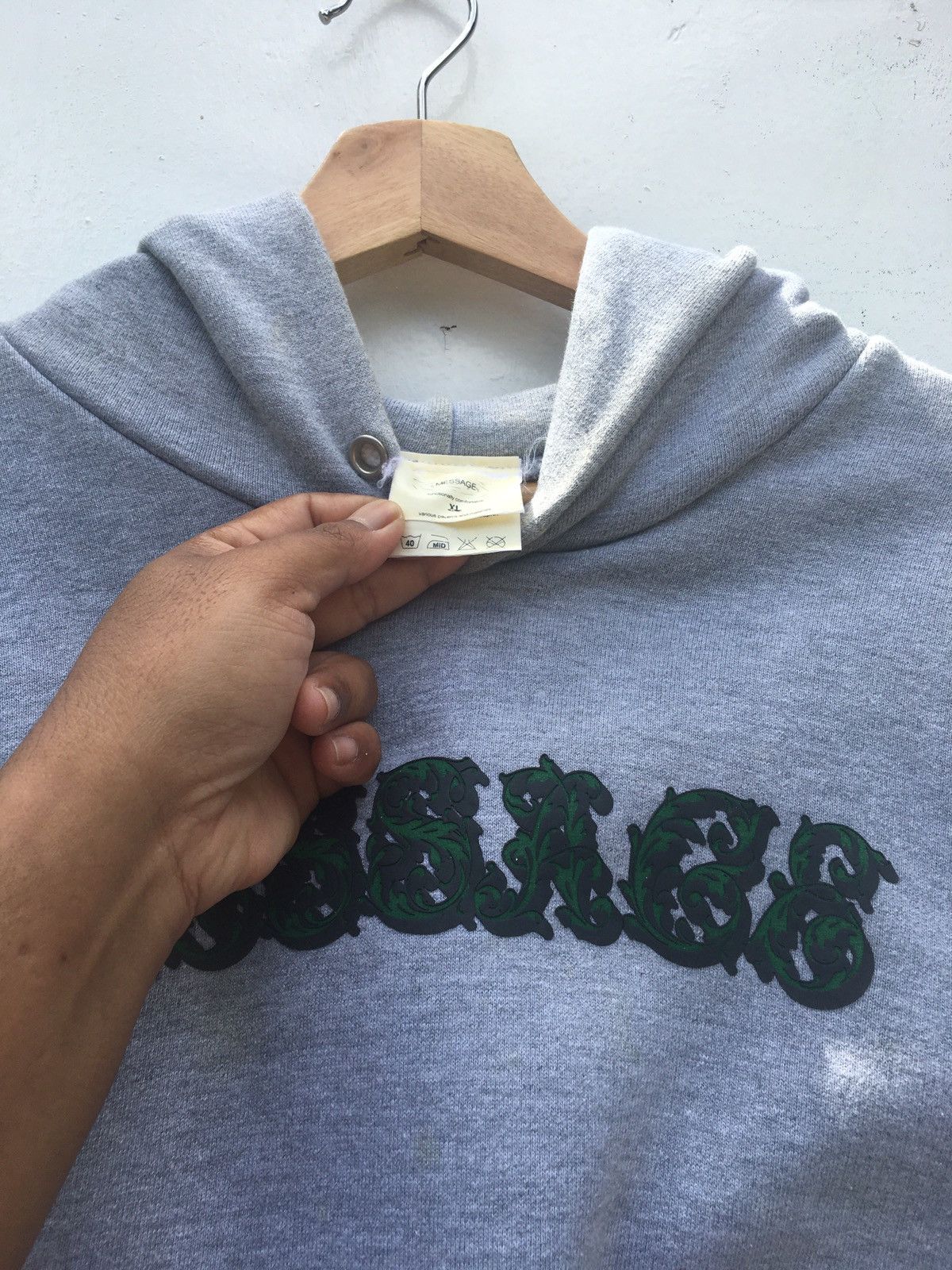 Japanese Brand Vintage Japanese Brand Lifestyle Heavy Hoodie Size US XL / EU 56 / 4 - 6 Thumbnail