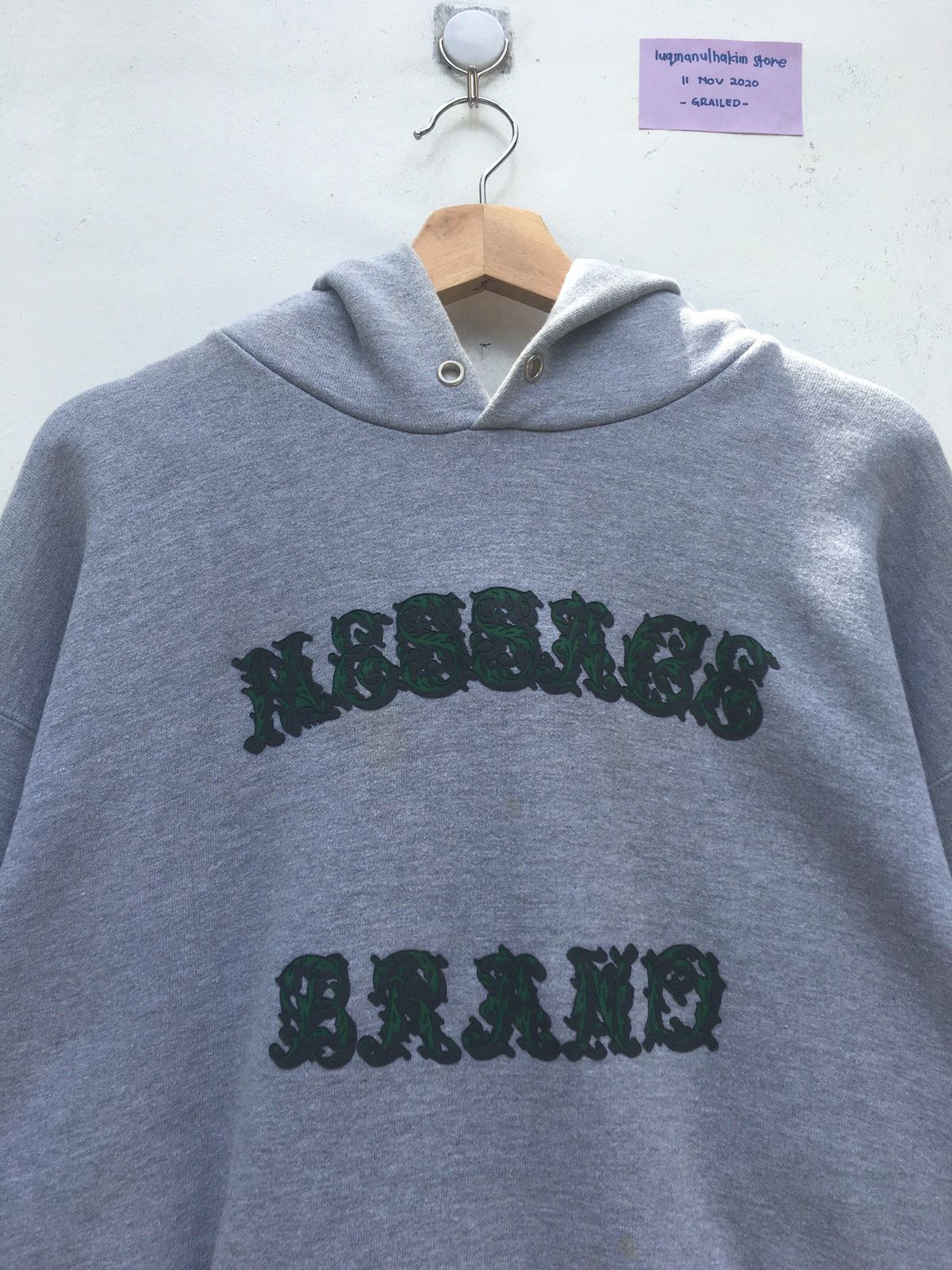 Japanese Brand Vintage Japanese Brand Lifestyle Heavy Hoodie Size US XL / EU 56 / 4 - 1 Thumbnail