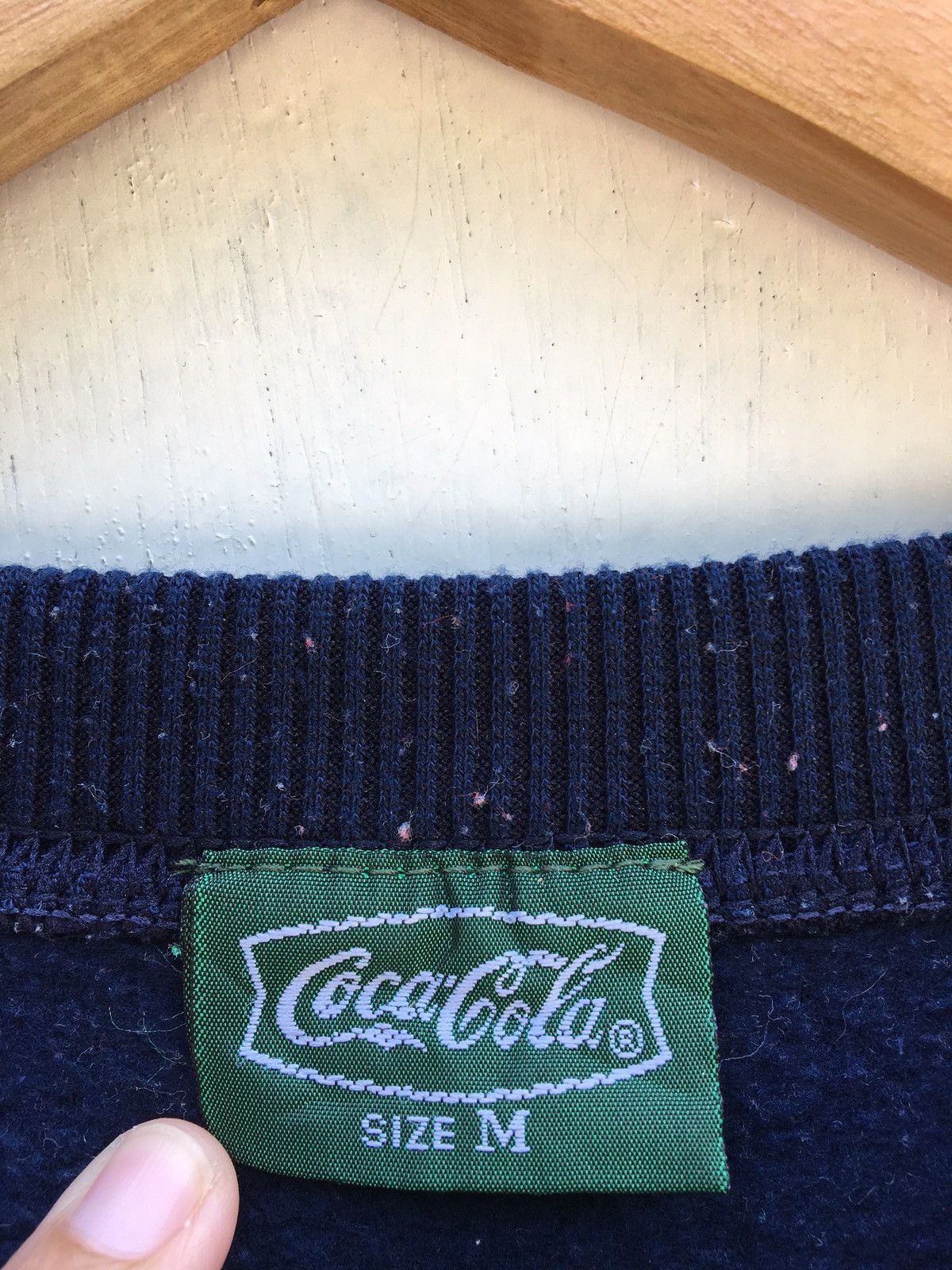 Coca Cola Vintage Coca Cola Fleece Pullover Sweatshirt Size US M / EU 48-50 / 2 - 8 Thumbnail