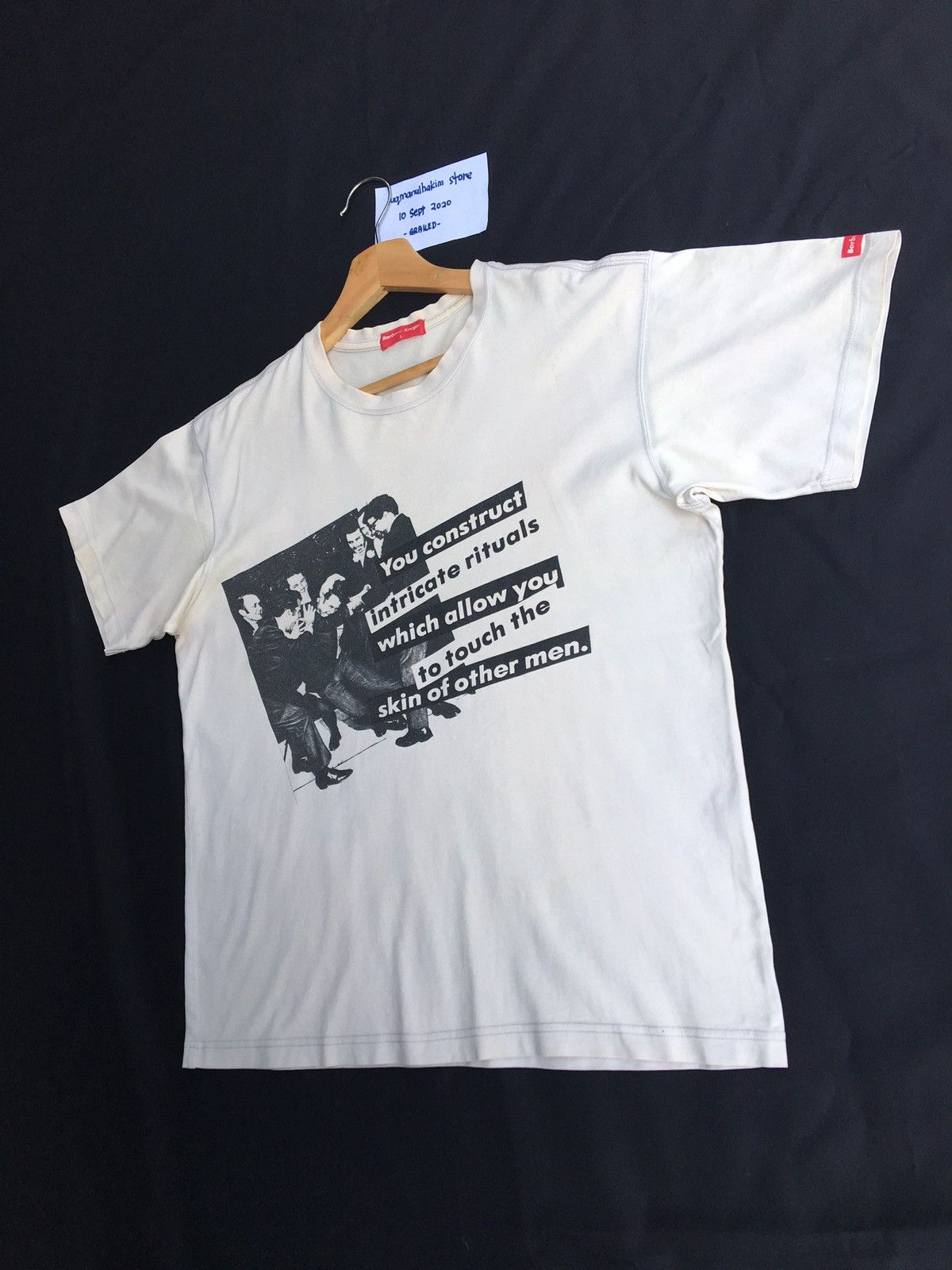 Barbara Kruger Barbara Kruger You Construct Intricate Rituals shirt Size US L / EU 52-54 / 3 - 5 Thumbnail