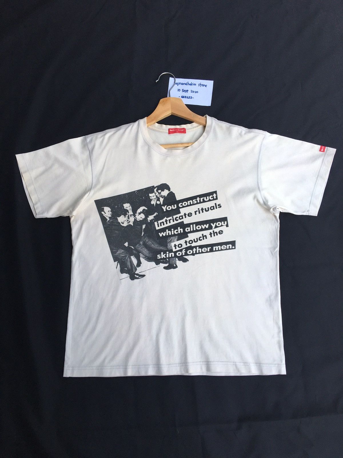 Barbara Kruger Barbara Kruger You Construct Intricate Rituals shirt Size US L / EU 52-54 / 3 - 3 Thumbnail