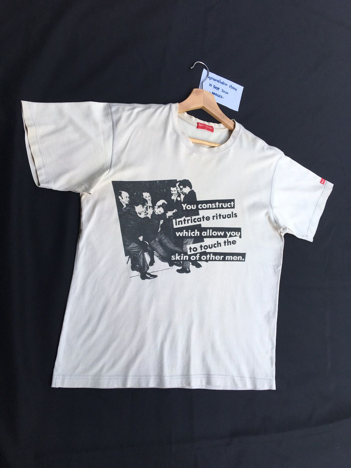 Barbara Kruger Barbara Kruger You Construct Intricate Rituals shirt Size US L / EU 52-54 / 3 - 4 Thumbnail