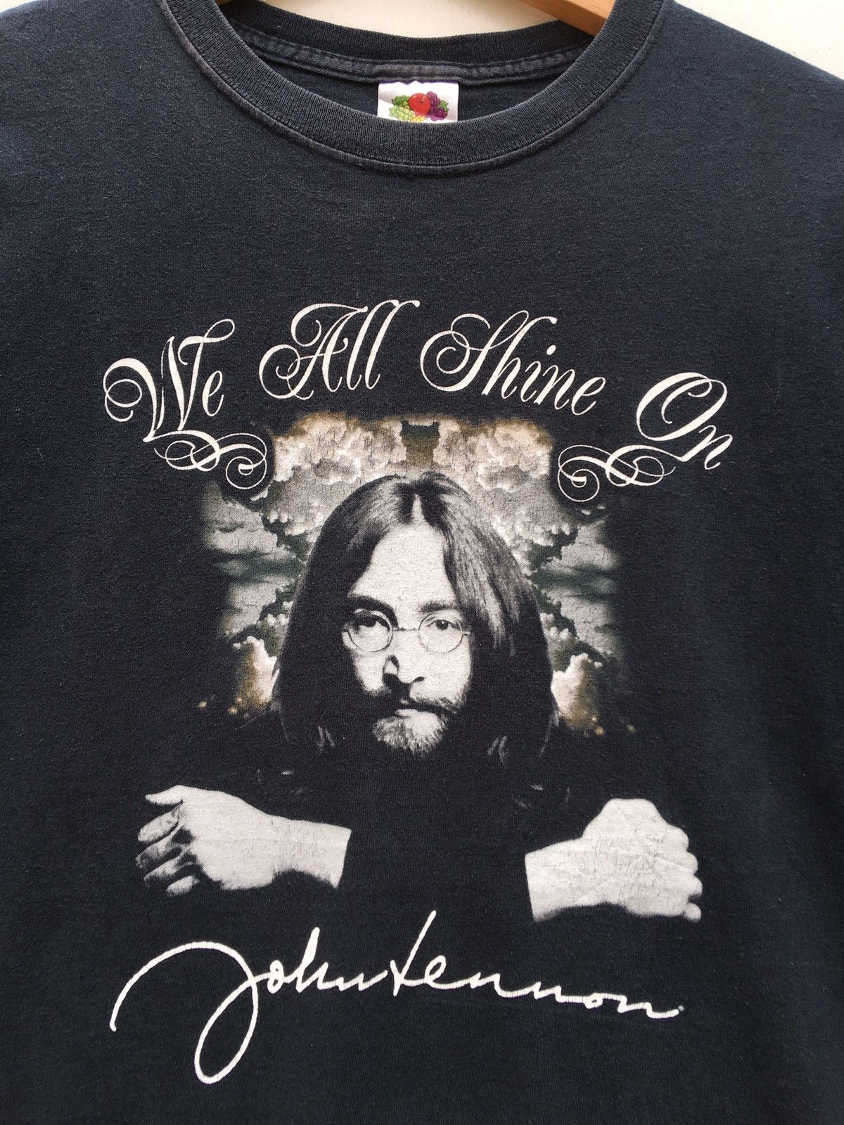 Band Tees Rare Vintage John Lennon We All Shine On Tshirt Size US M / EU 48-50 / 2 - 5 Thumbnail