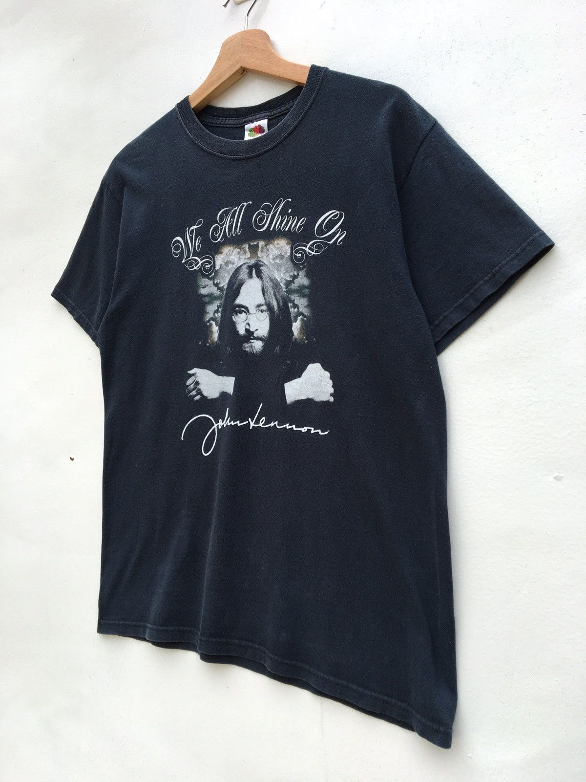 Band Tees Rare Vintage John Lennon We All Shine On Tshirt Size US M / EU 48-50 / 2 - 4 Thumbnail