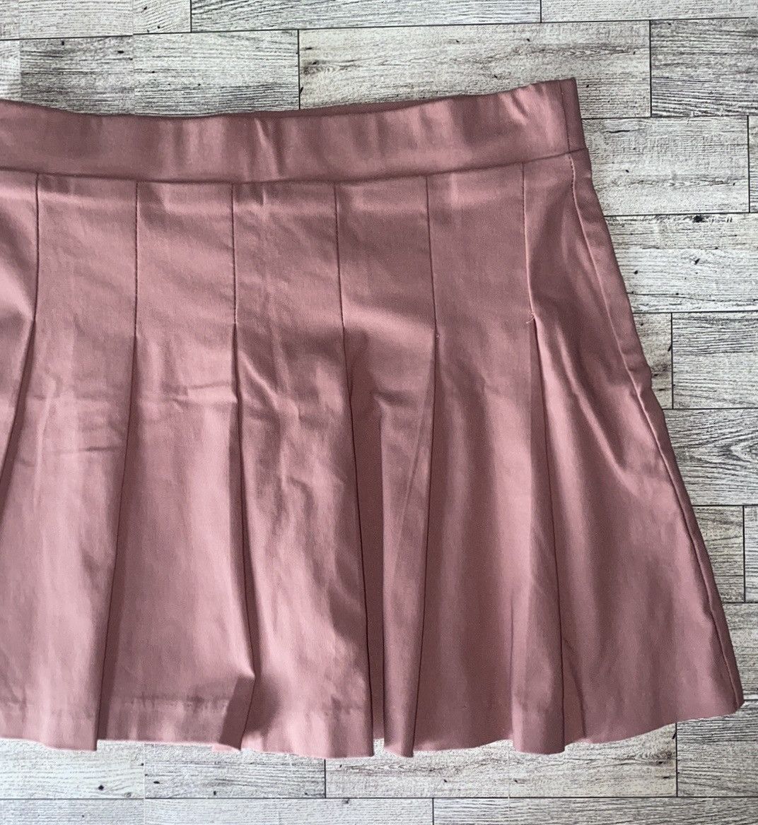 Other Wearever, Blush, Dusty Rose, Box Pleated, Mini Skirt Size 28" / US 6 / IT 42 - 12 Thumbnail