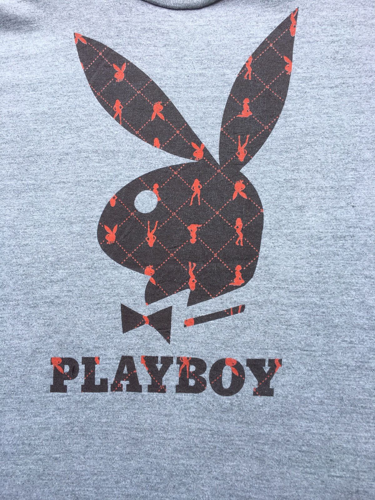 Playboy Vintage Playboy Tshirt Big Bunny Head Spellout Logos Size US M / EU 48-50 / 2 - 7 Thumbnail