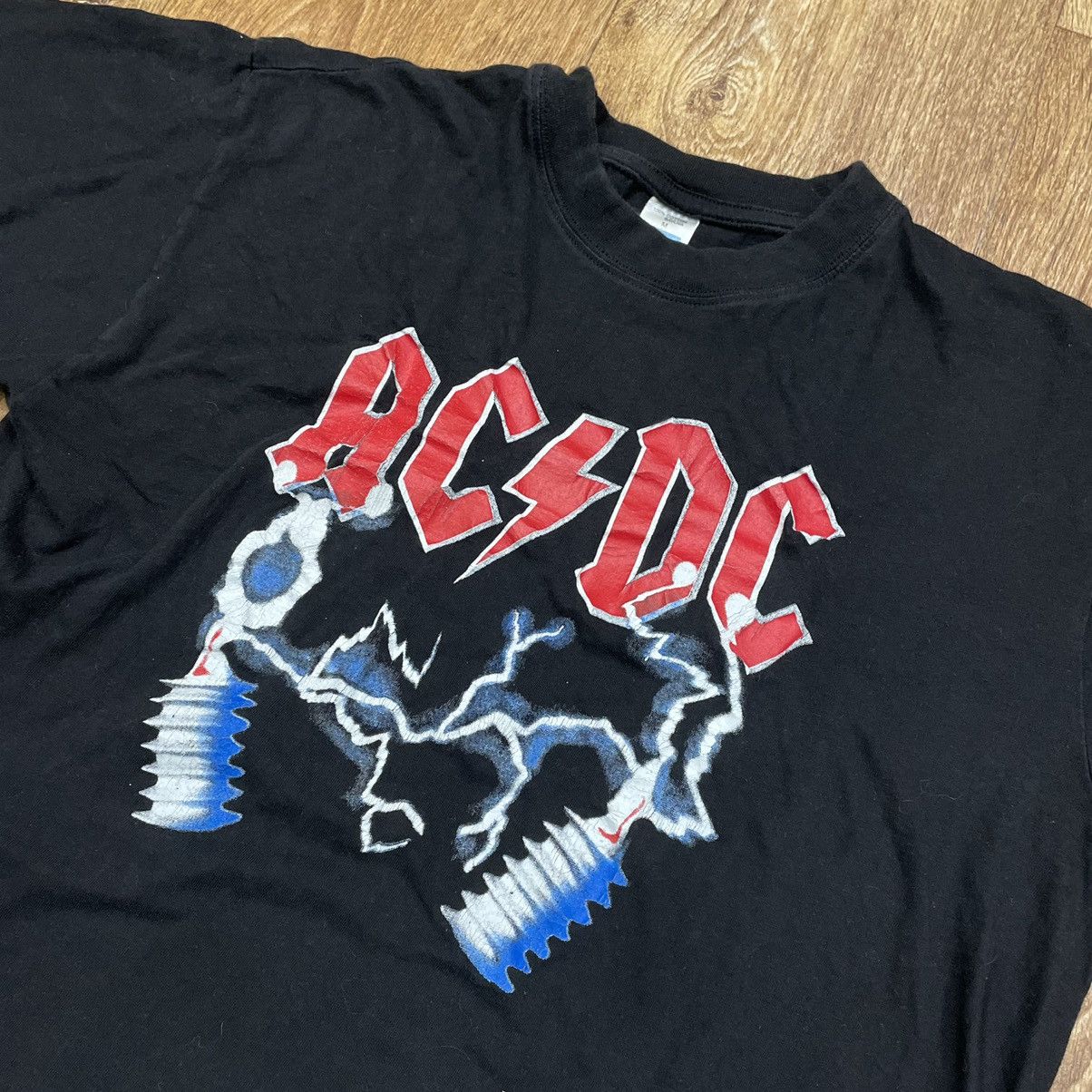 Vintage Vintage 90s AC DC Band Tee Sun Faded Graphic Streetwear M Size US M / EU 48-50 / 2 - 4 Thumbnail