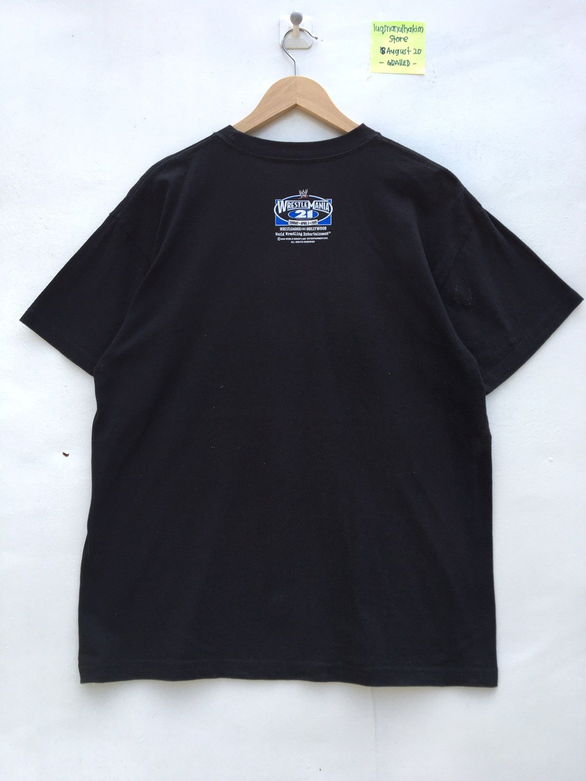 WWE Brock Lesnar Smackdown vs RAW Wwe/Wwf Wrestling Tshirt Size US L / EU 52-54 / 3 - 5 Thumbnail