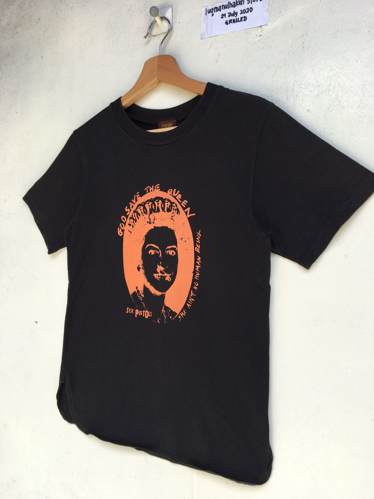 Band Tees RareSex Pistols God Save the Queen by Malcolm Mclaren tee Size US S / EU 44-46 / 1 - 3 Thumbnail