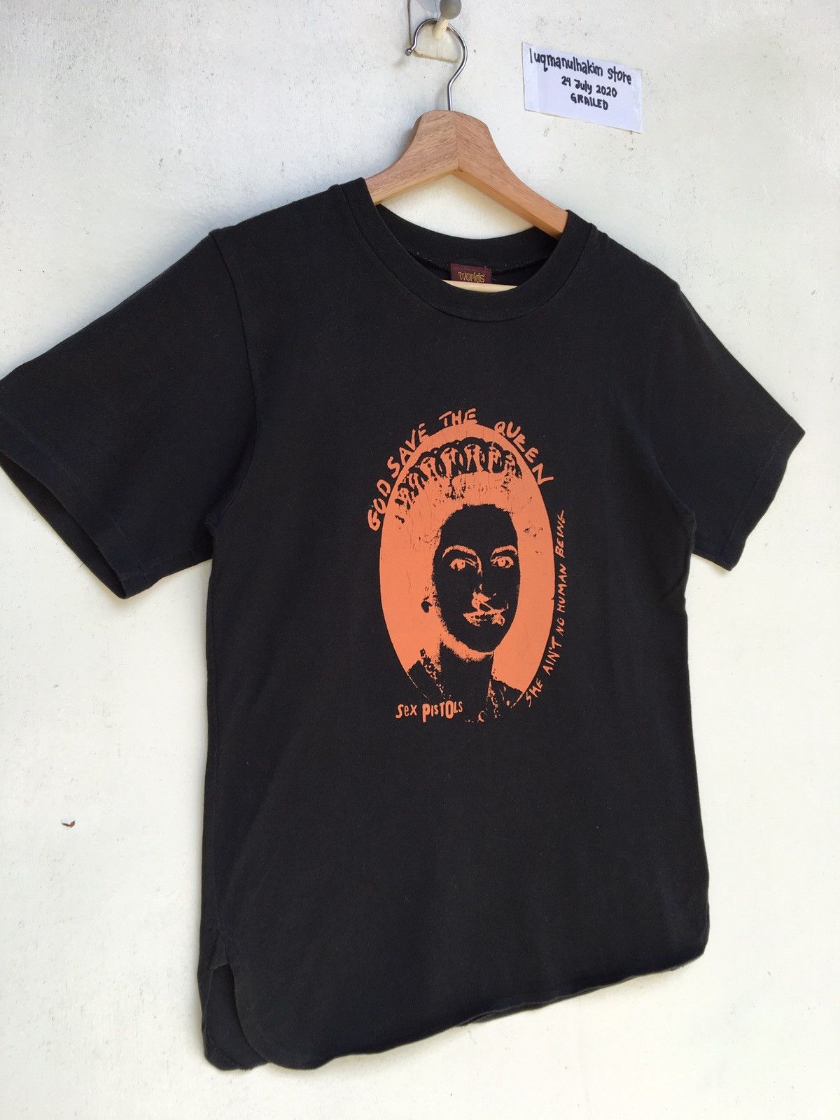 Band Tees RareSex Pistols God Save the Queen by Malcolm Mclaren tee Size US S / EU 44-46 / 1 - 2 Thumbnail