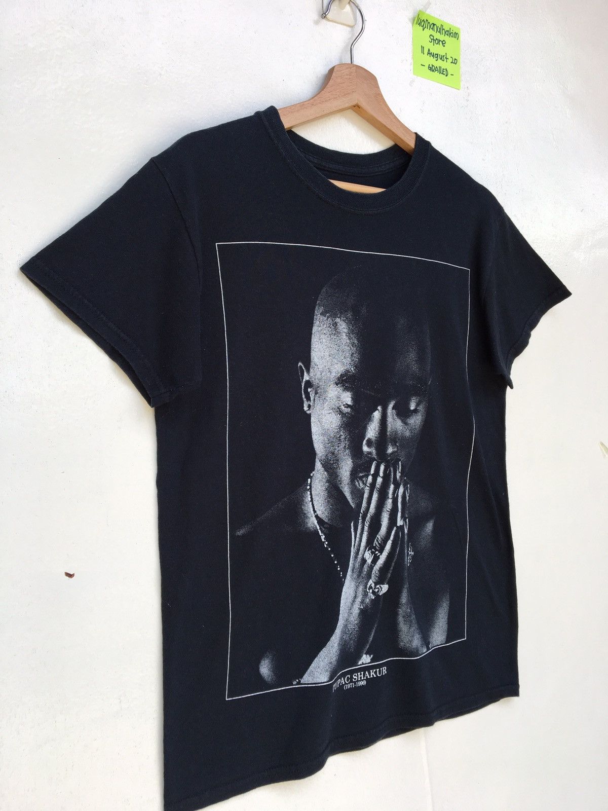 Rap Tees Vtg 2pac Tupac Shakur Tshirt Hip Hop Travis Scott Size US S / EU 44-46 / 1 - 2 Thumbnail