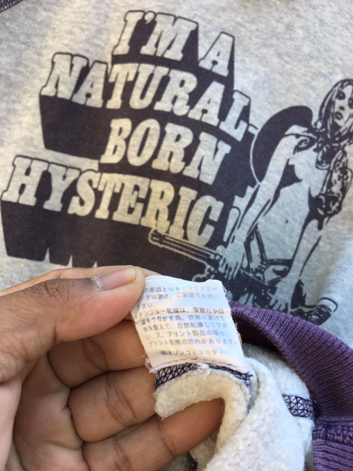 Hysteric Glamour Rare Vintage Hysteric Glamour Sexy Ladies Hoodie Size ONE SIZE - 13 Thumbnail