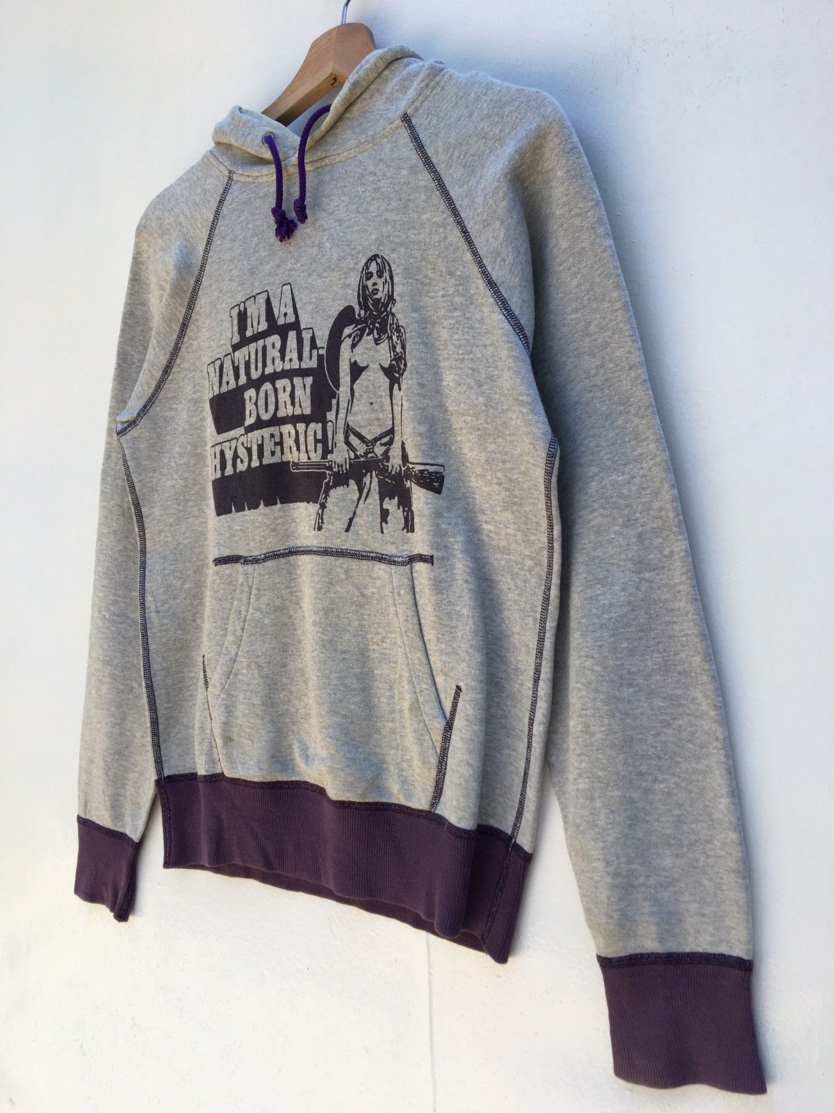 Hysteric Glamour Rare Vintage Hysteric Glamour Sexy Ladies Hoodie Size ONE SIZE - 3 Thumbnail