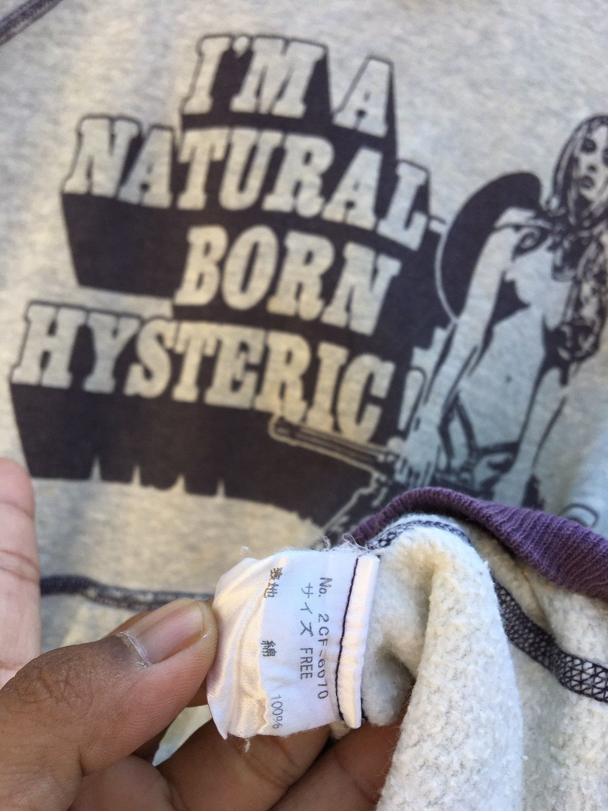 Hysteric Glamour Rare Vintage Hysteric Glamour Sexy Ladies Hoodie Size ONE SIZE - 11 Thumbnail