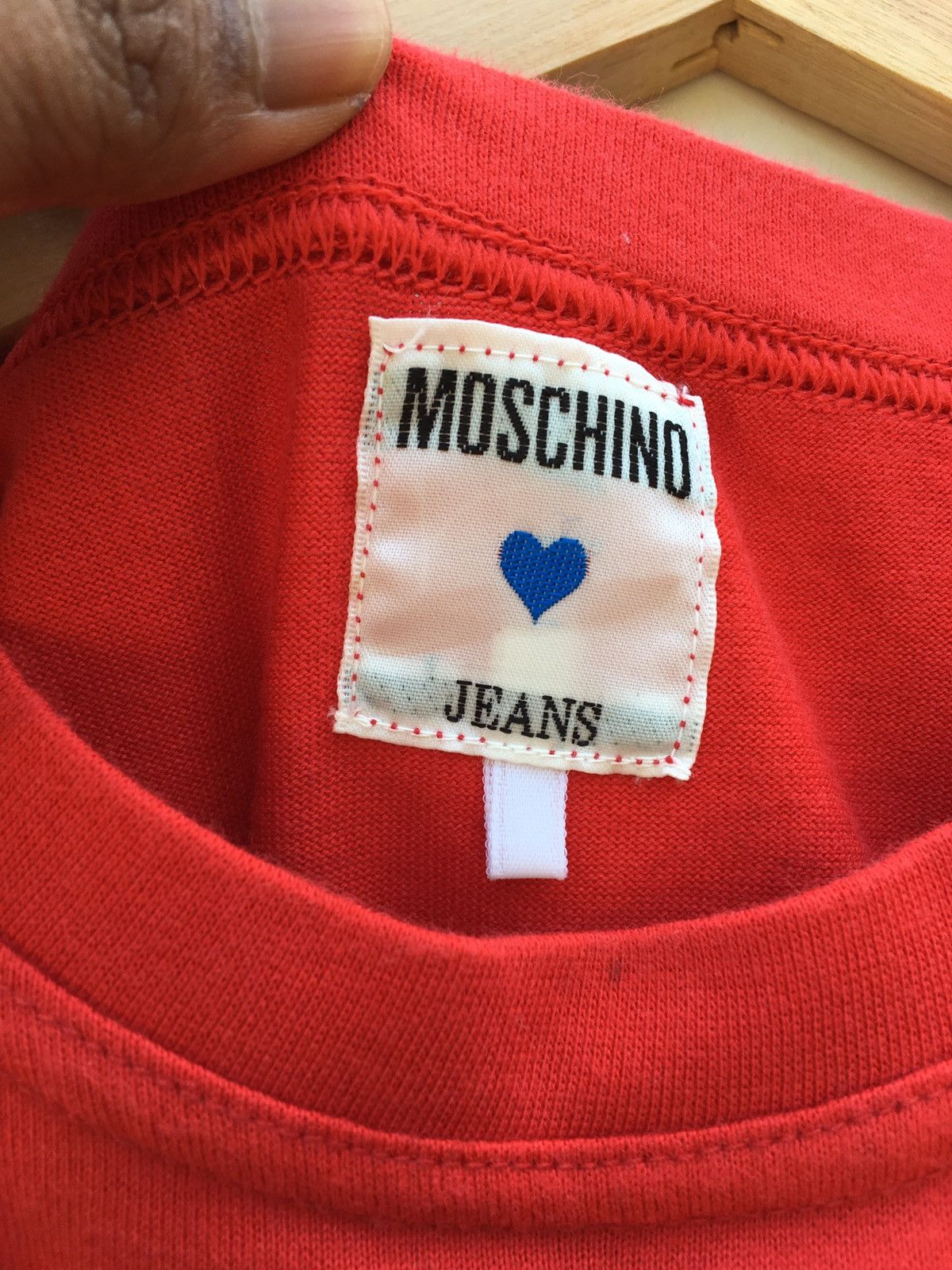 Moschino Rare Moschino Printed ABC M -+=? Tshirt Size US S / EU 44-46 / 1 - 9 Thumbnail