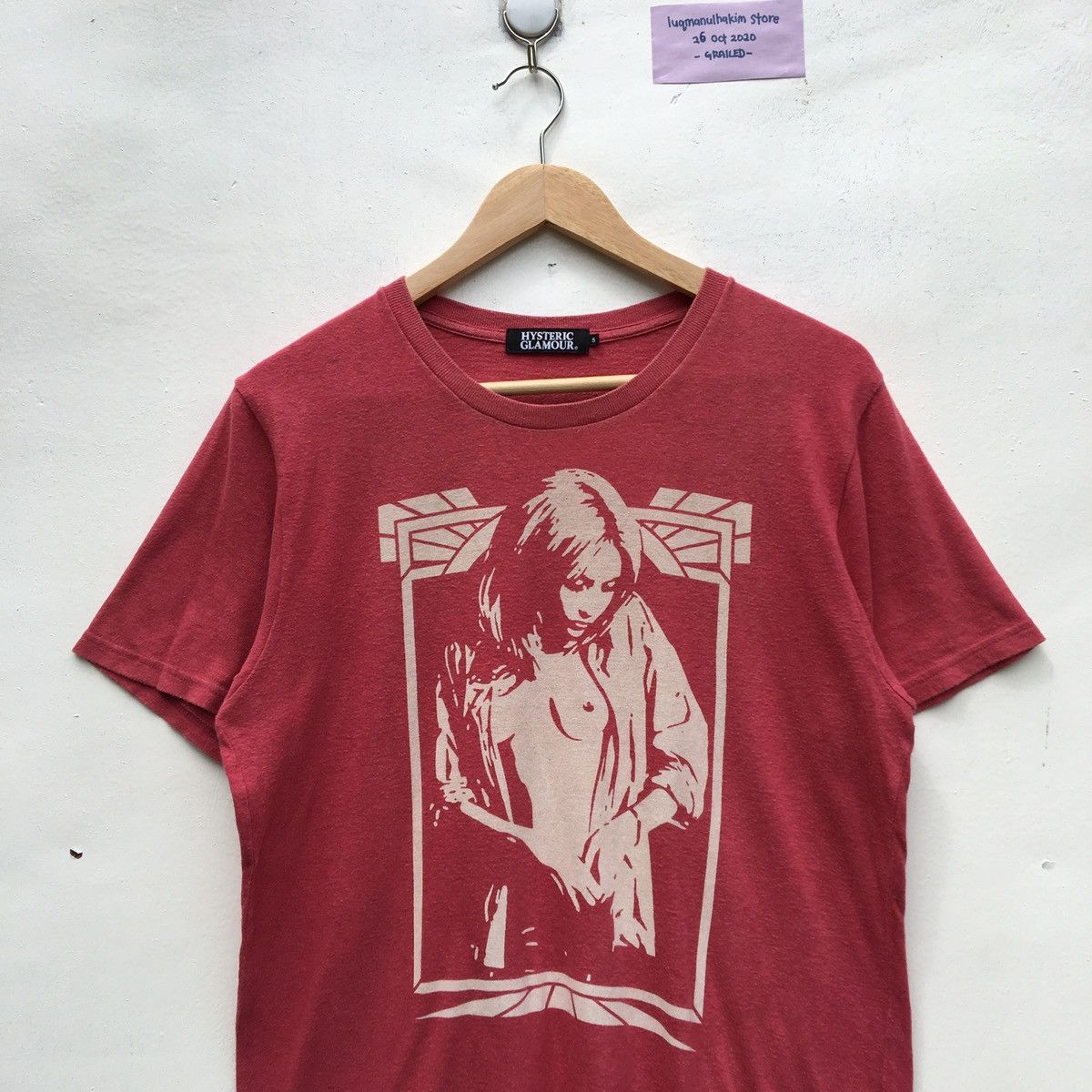 Hysteric Glamour Vintage RARE HYSTERIC GLAMOUR / Graphic T-shirt Size US S / EU 44-46 / 1 - 5 Thumbnail