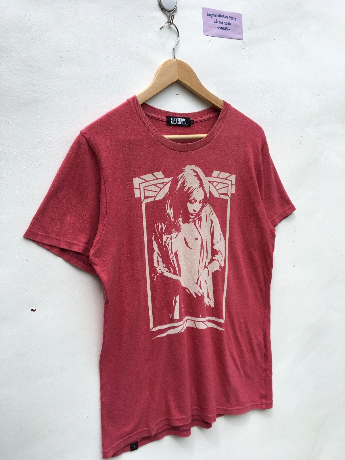 Hysteric Glamour Vintage RARE HYSTERIC GLAMOUR / Graphic T-shirt Size US S / EU 44-46 / 1 - 4 Thumbnail