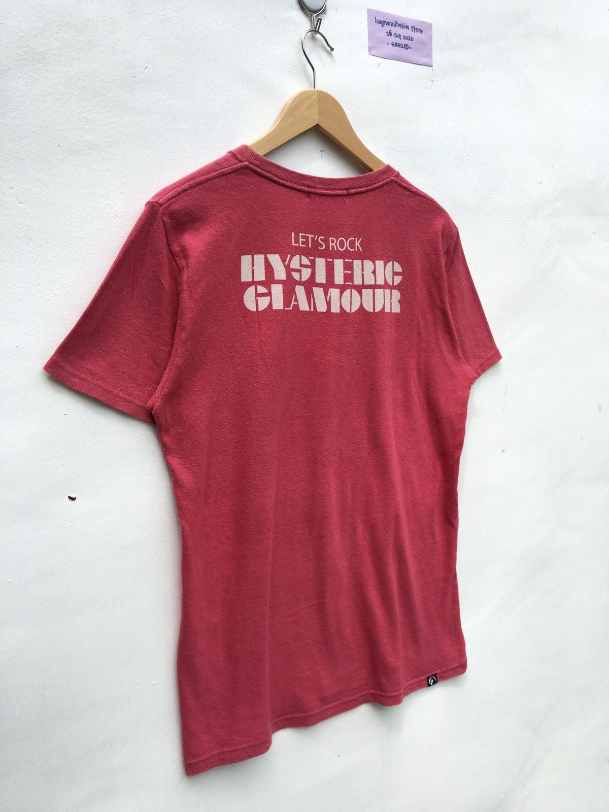 Hysteric Glamour Vintage RARE HYSTERIC GLAMOUR / Graphic T-shirt Size US S / EU 44-46 / 1 - 10 Thumbnail