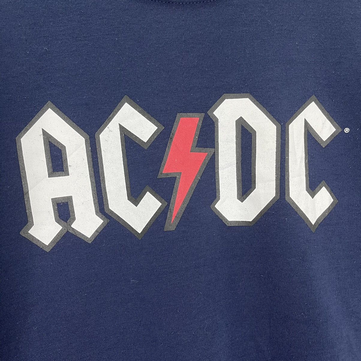 AC/DC Band Tee!! ACDC Big Logo Crewneck Sweatshirt Size M Size US M / EU 48-50 / 2 - 5 Thumbnail