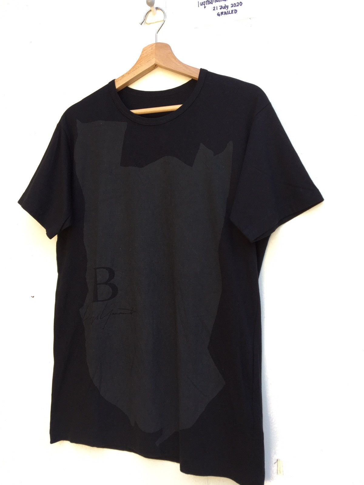 Yohji Yamamoto Rare Yohji Yamamoto Signature Tee Size US M / EU 48-50 / 2 - 3 Thumbnail