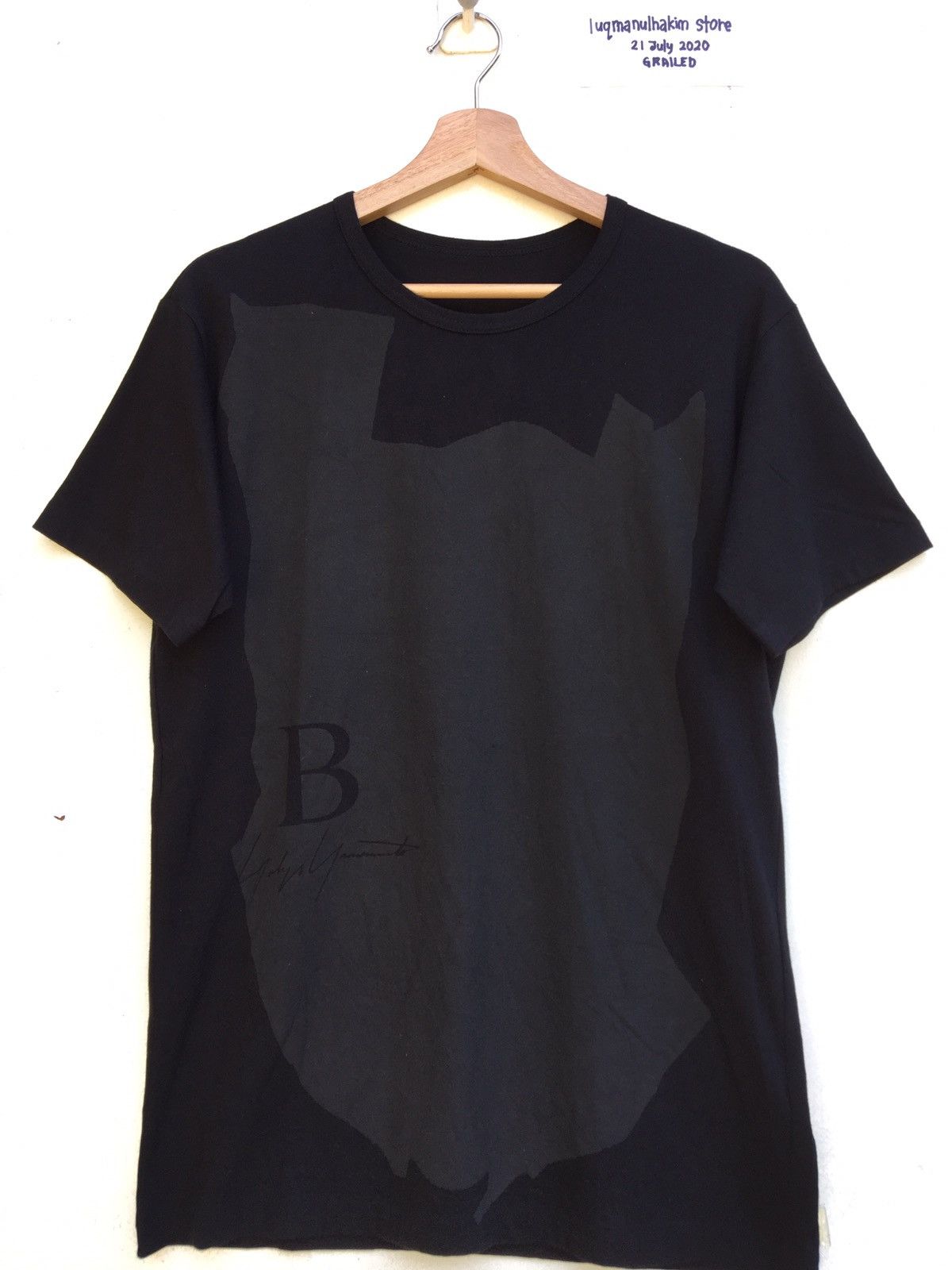 Yohji Yamamoto Rare Yohji Yamamoto Signature Tee Size US M / EU 48-50 / 2 - 1 Thumbnail