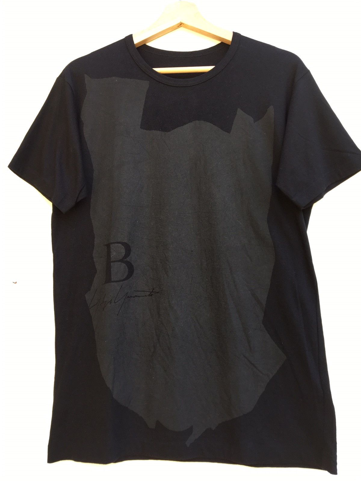 Yohji Yamamoto Rare Yohji Yamamoto Signature Tee Size US M / EU 48-50 / 2 - 5 Thumbnail