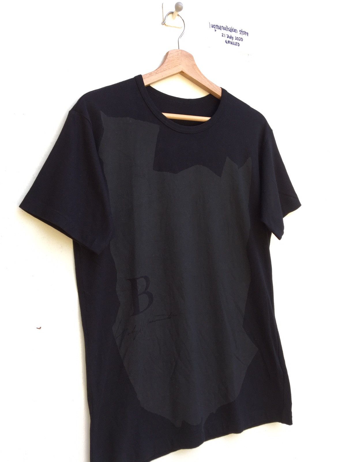 Yohji Yamamoto Rare Yohji Yamamoto Signature Tee Size US M / EU 48-50 / 2 - 2 Thumbnail