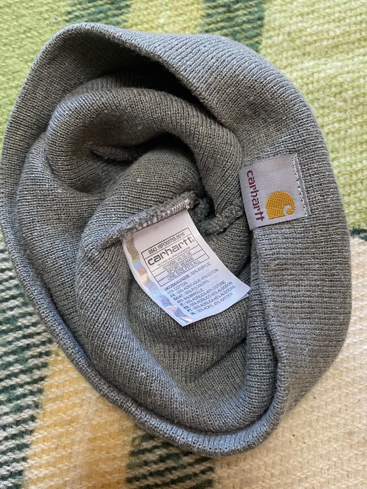 Carhartt Vintage carhartt hat streetwear beanie y2k style Size ONE SIZE - 2 Thumbnail