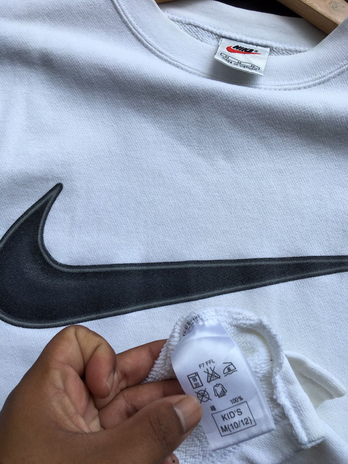 Nike Vintage Made In Usa NIKE Swoosh Big Logo Sweatshirt 90s Size US M / EU 48-50 / 2 - 12 Thumbnail