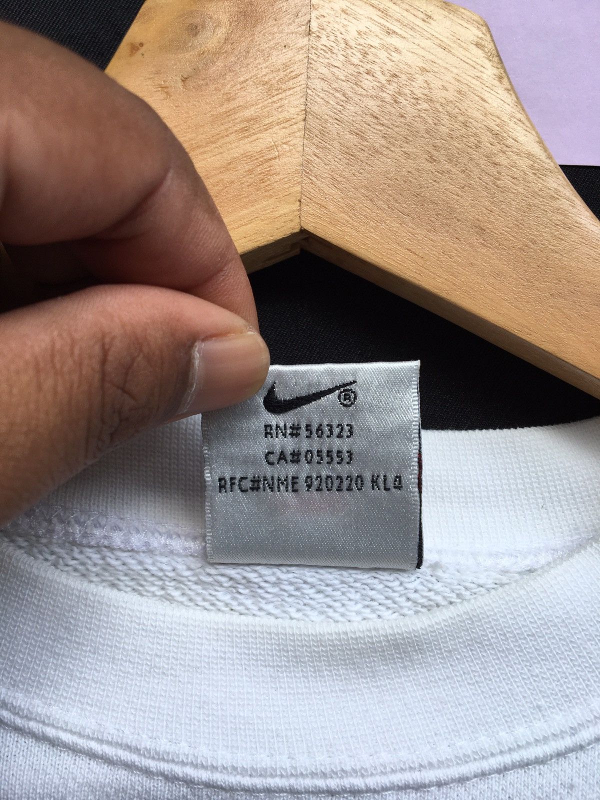 Nike Vintage Made In Usa NIKE Swoosh Big Logo Sweatshirt 90s Size US M / EU 48-50 / 2 - 9 Thumbnail