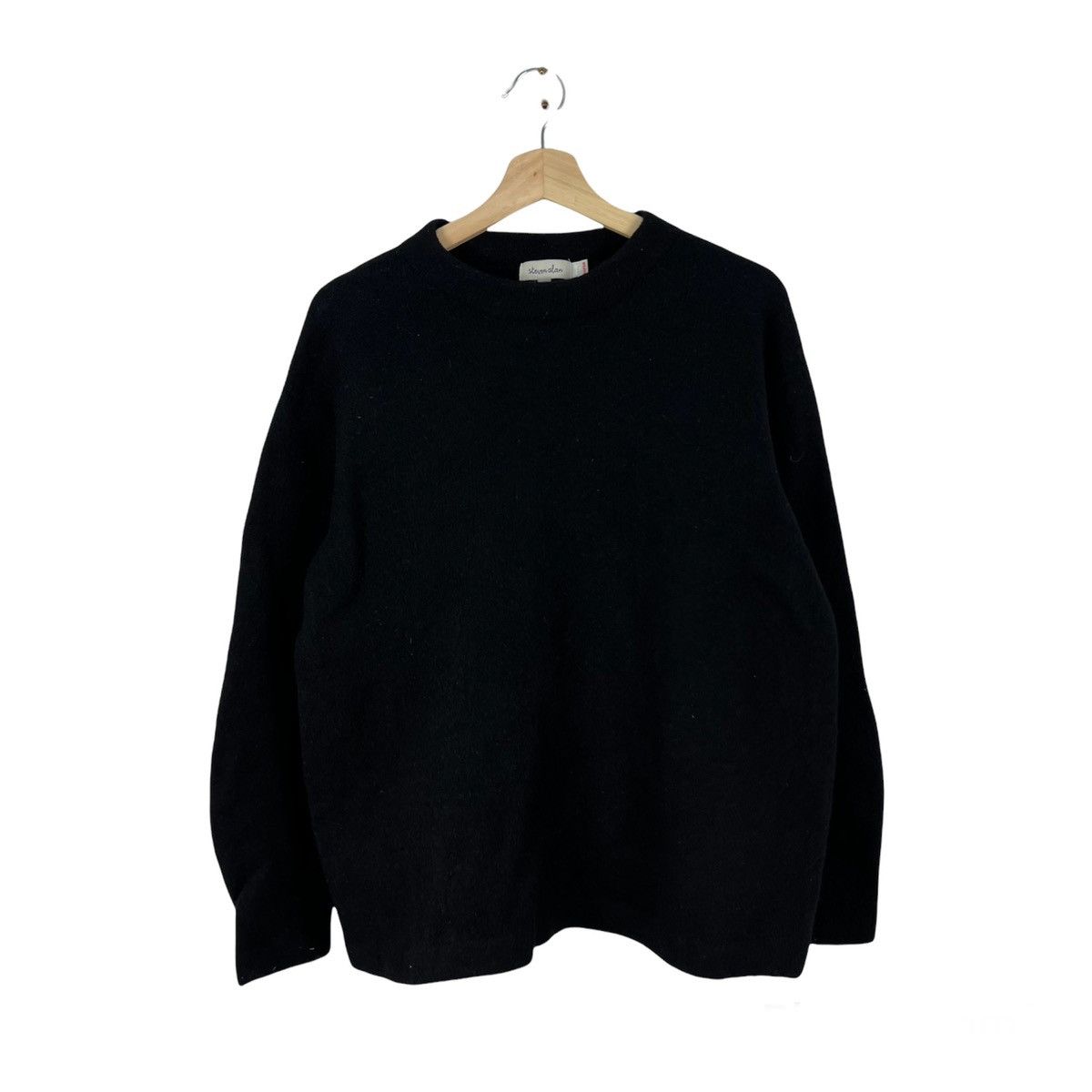 Japanese Brand ULTIMATE BLACK STEVEN ALAN SWEATSHIRT Size US L / EU 52-54 / 3 - 1 Thumbnail