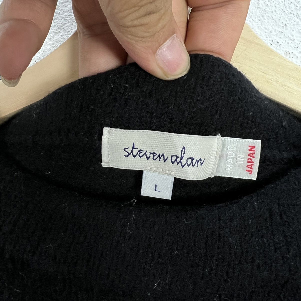Japanese Brand ULTIMATE BLACK STEVEN ALAN SWEATSHIRT Size US L / EU 52-54 / 3 - 6 Thumbnail