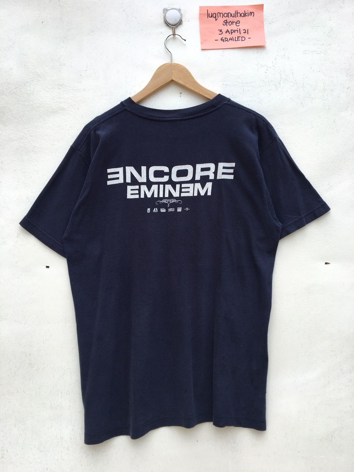 Eminem Rare Vintage Encore Eminem Print Tshirt Size US L / EU 52-54 / 3 - 2 Thumbnail