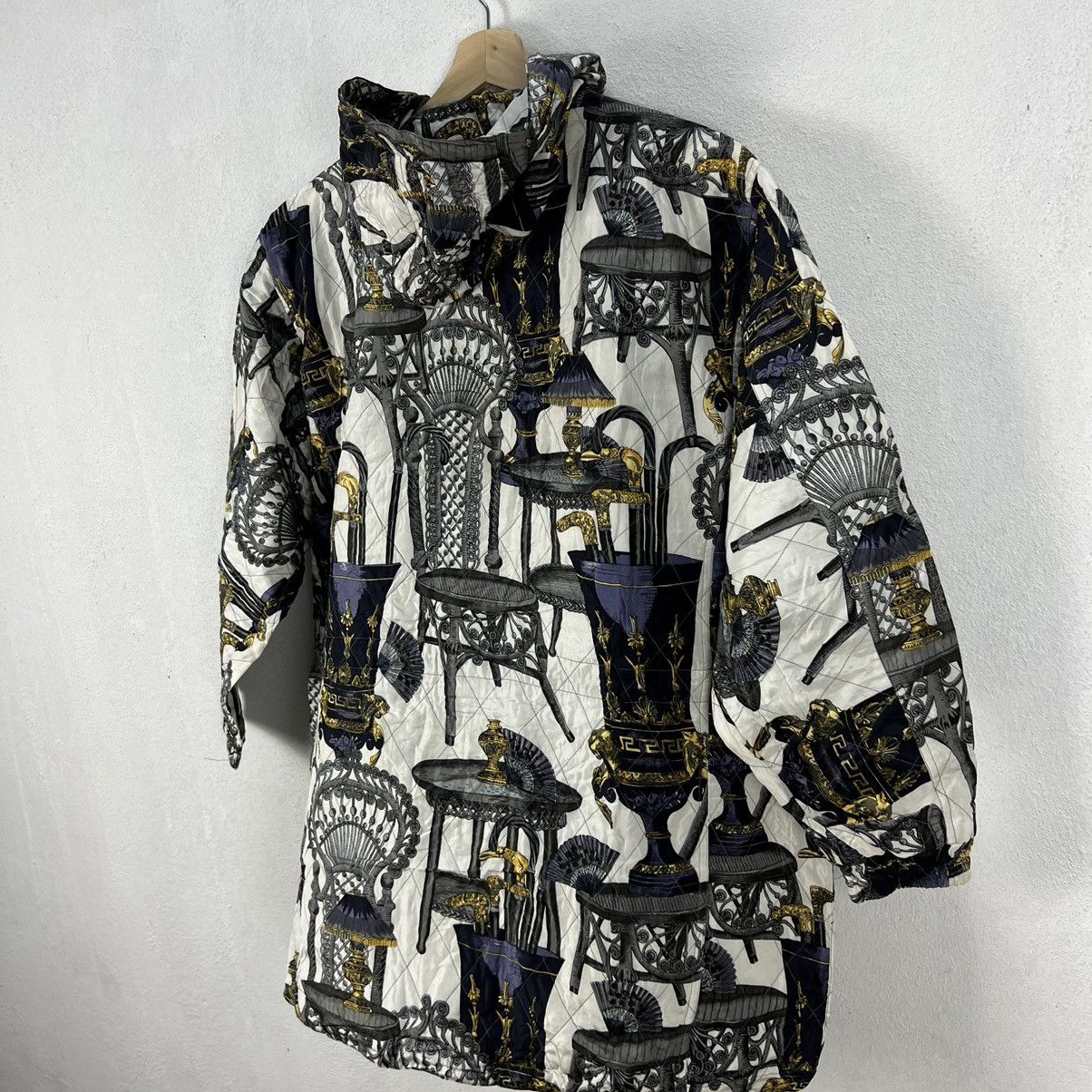 Japanese Brand VINTAGE SILK WORLD 100% SILK FULL PRINT INSPIRED BY HERMES Size US L / EU 52-54 / 3 - 15 Thumbnail