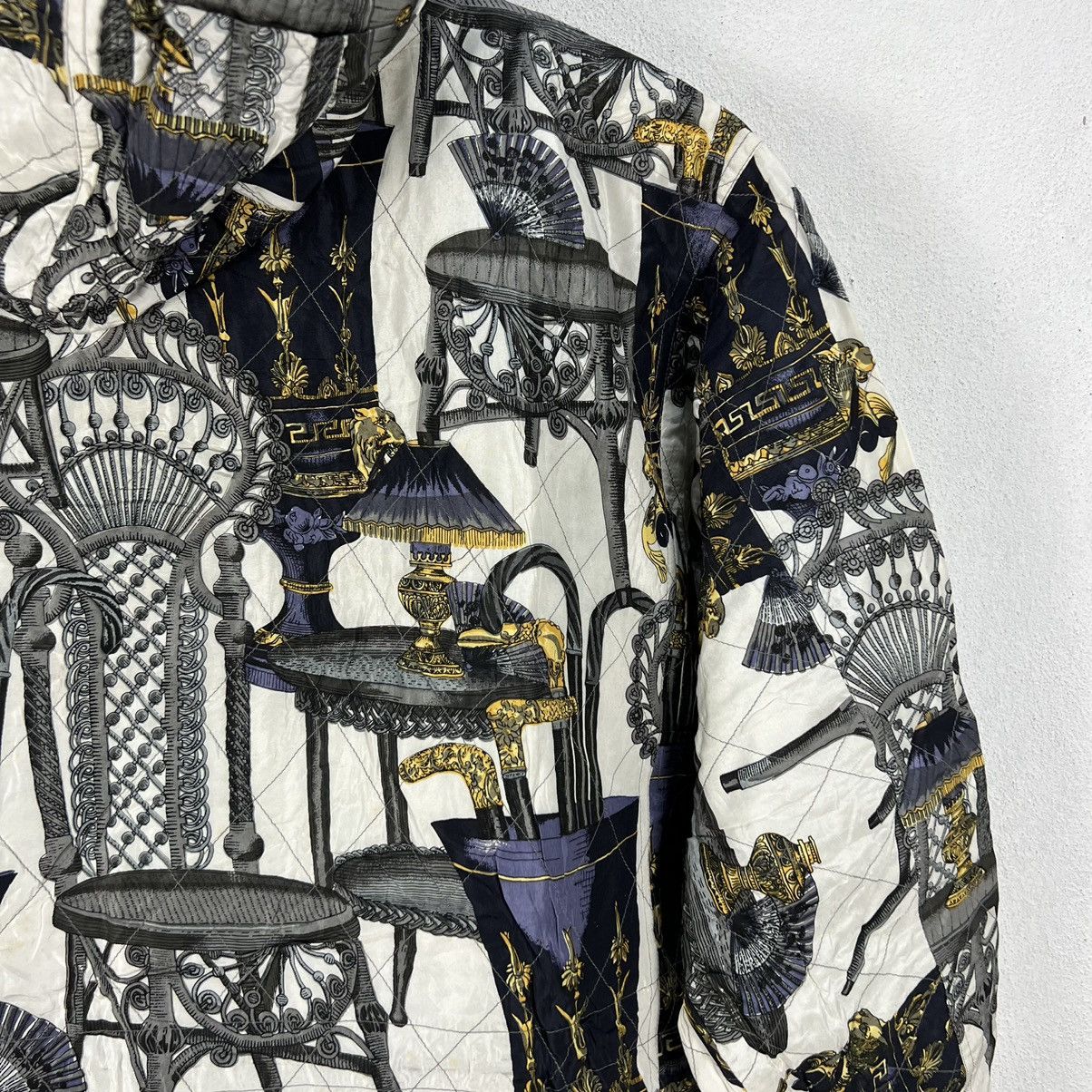 Japanese Brand VINTAGE SILK WORLD 100% SILK FULL PRINT INSPIRED BY HERMES Size US L / EU 52-54 / 3 - 16 Thumbnail
