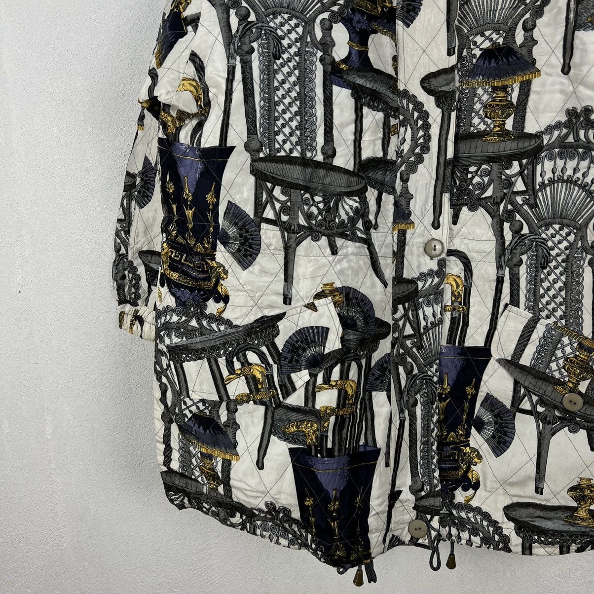 Japanese Brand VINTAGE SILK WORLD 100% SILK FULL PRINT INSPIRED BY HERMES Size US L / EU 52-54 / 3 - 4 Thumbnail