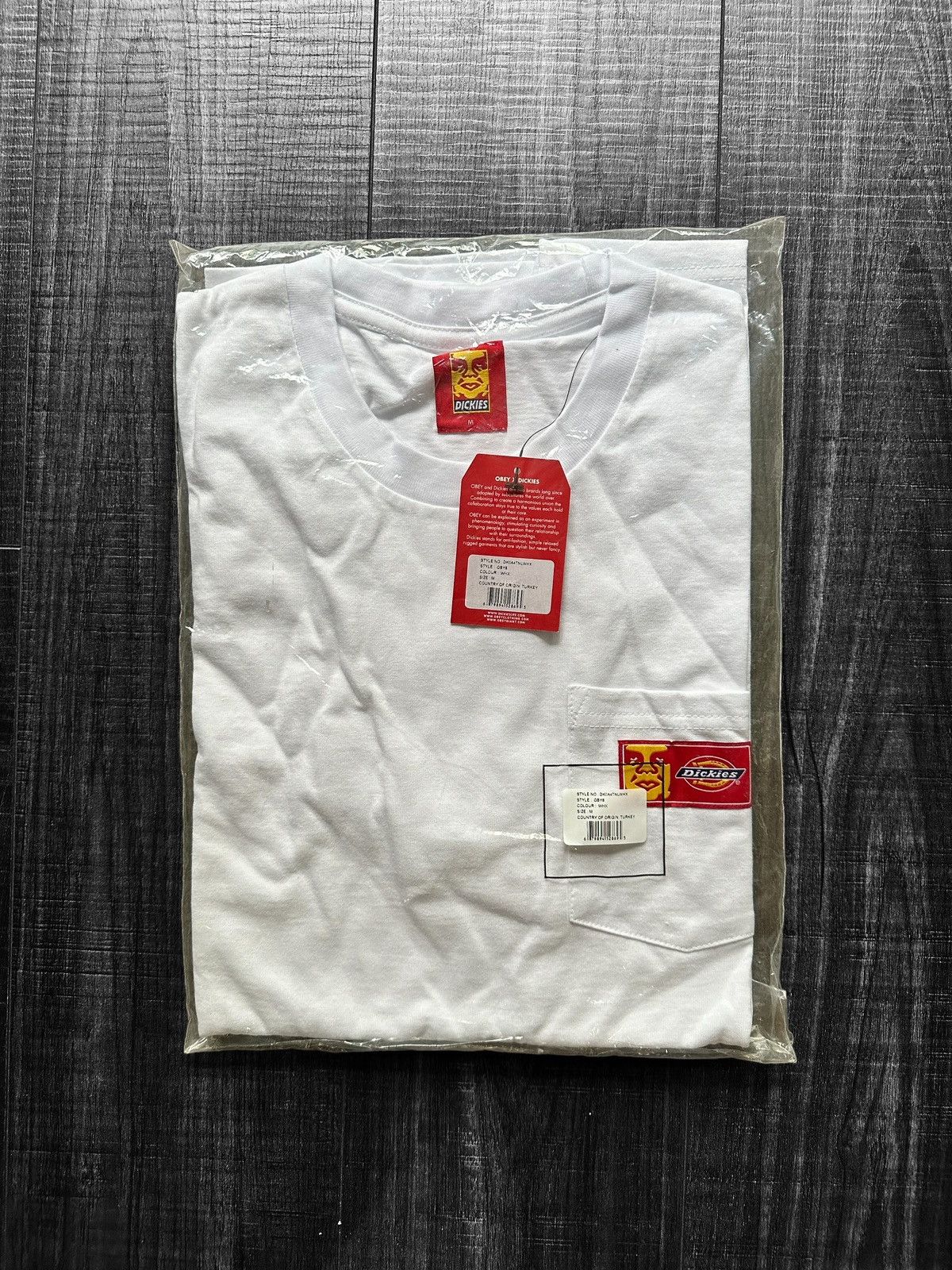 Dickies OBEY x DICKIES Pocket Tee Sz M Size US M / EU 48-50 / 2 - 2 Thumbnail