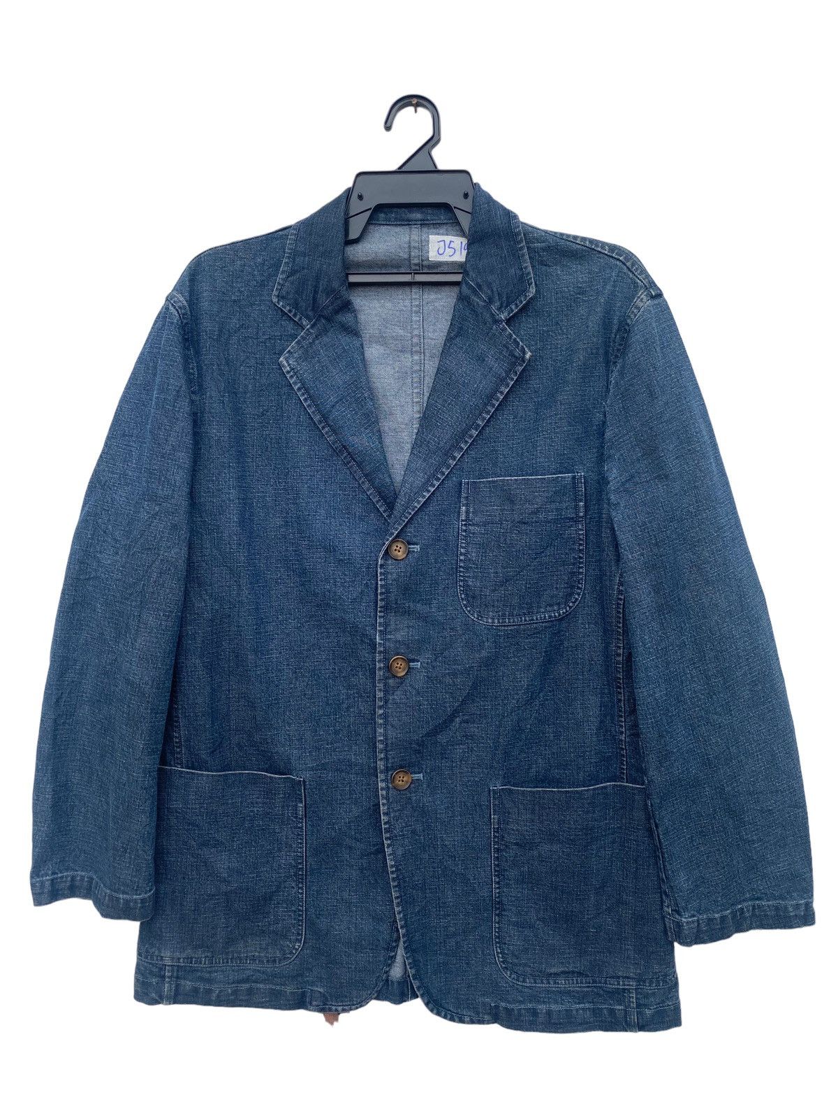 Other Vintage L&B Homme Denim Jacket Size US L / EU 52-54 / 3 - 1 Thumbnail