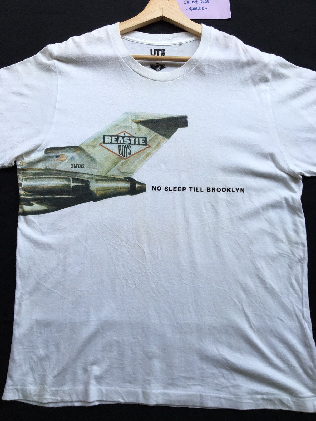 Band Tees Uniqlo Beastie Boys No Sleep Till Brooklyn Concert Tour Tee Size US L / EU 52-54 / 3 - 5 Thumbnail